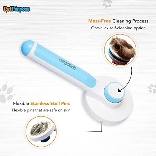 Self Cleaning Brush for Dogs and Cats