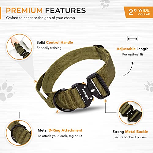 Tactical Dog Collar with Handle